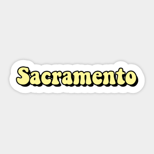 Sacramento Yella Sticker